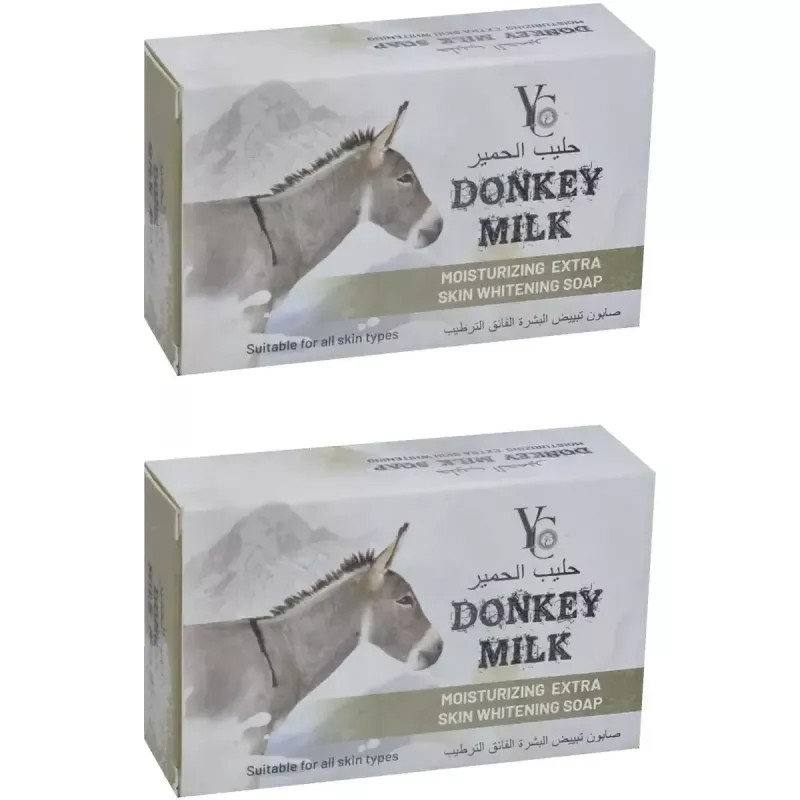 YC Donkey Milk Soap (100g, Pack of 2)