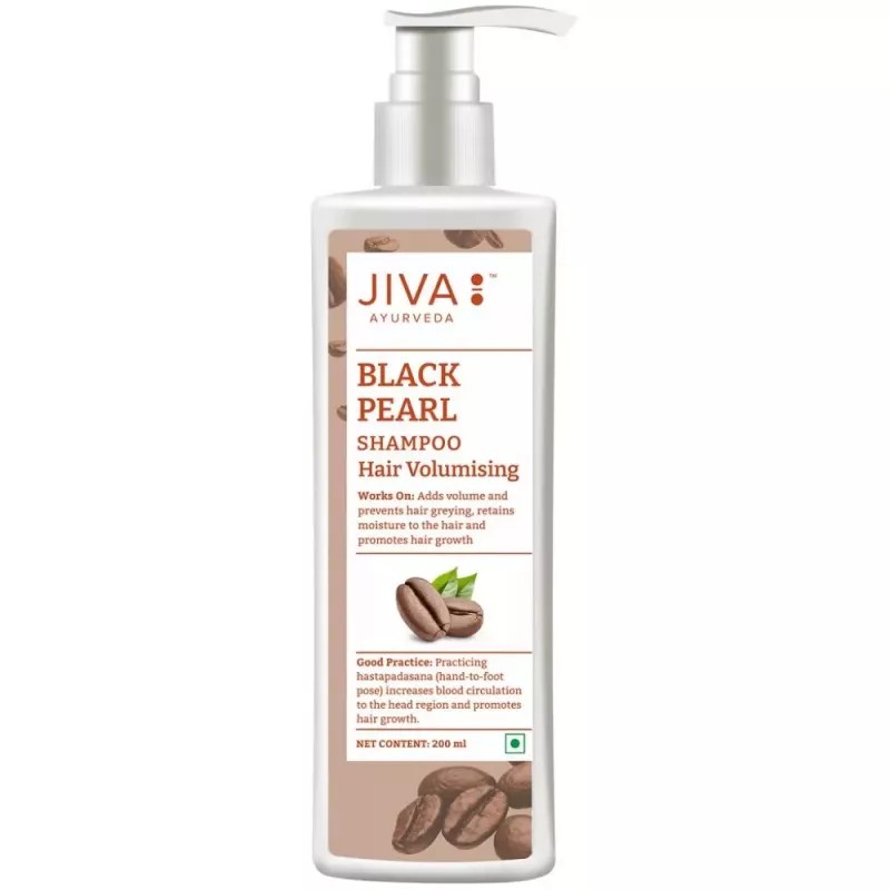 Jiva Ayurveda Black Pearl Shampoo (200ml)