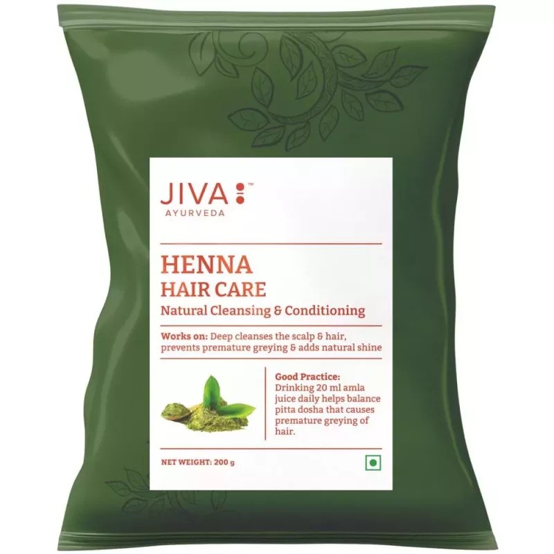 Jiva Ayurveda Henna Hair Care Powder (200g)