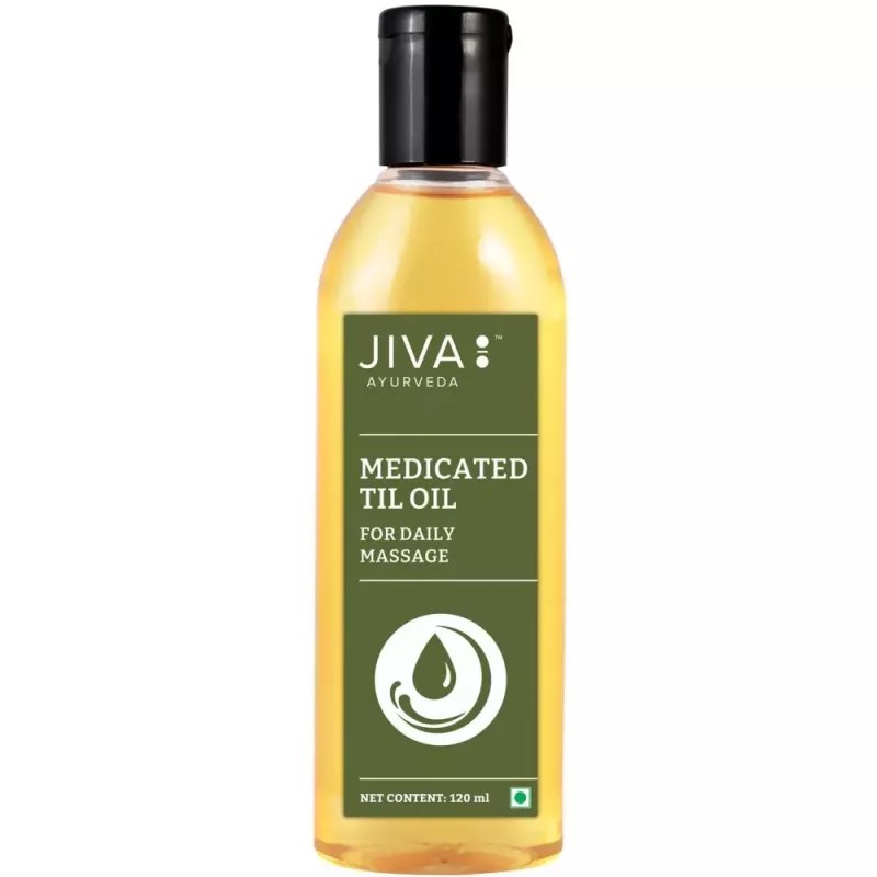 Jiva Ayurveda Medicated Til Oil (120ml)