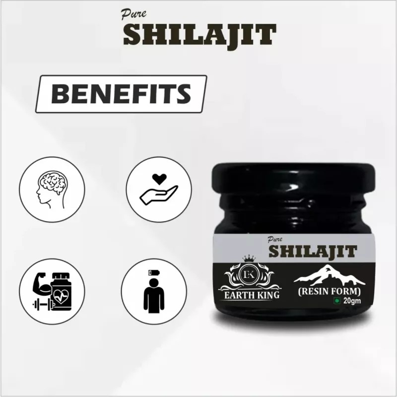 Earth King Pure Shilajit Resin Form (20g)
