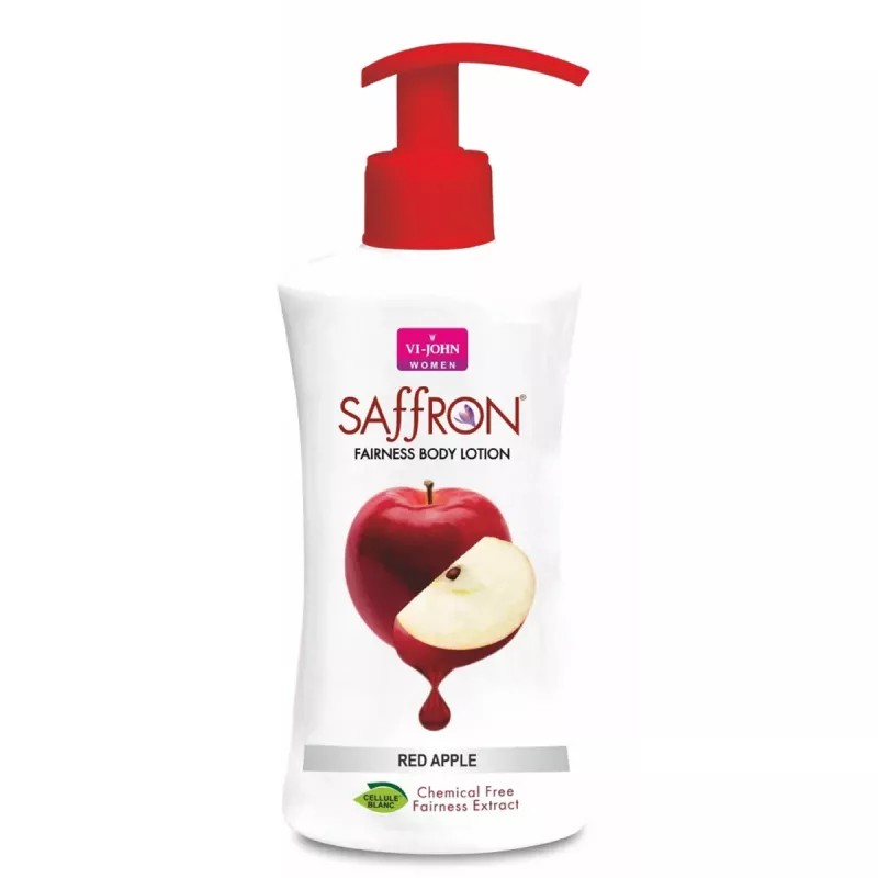 VI-John Saffron Body Lotion Red Apple Fairness Body Lotion (250ml)