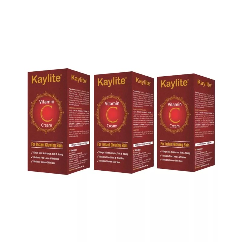 Kaylite Vitamin C Cream (30g, Pack of 3)