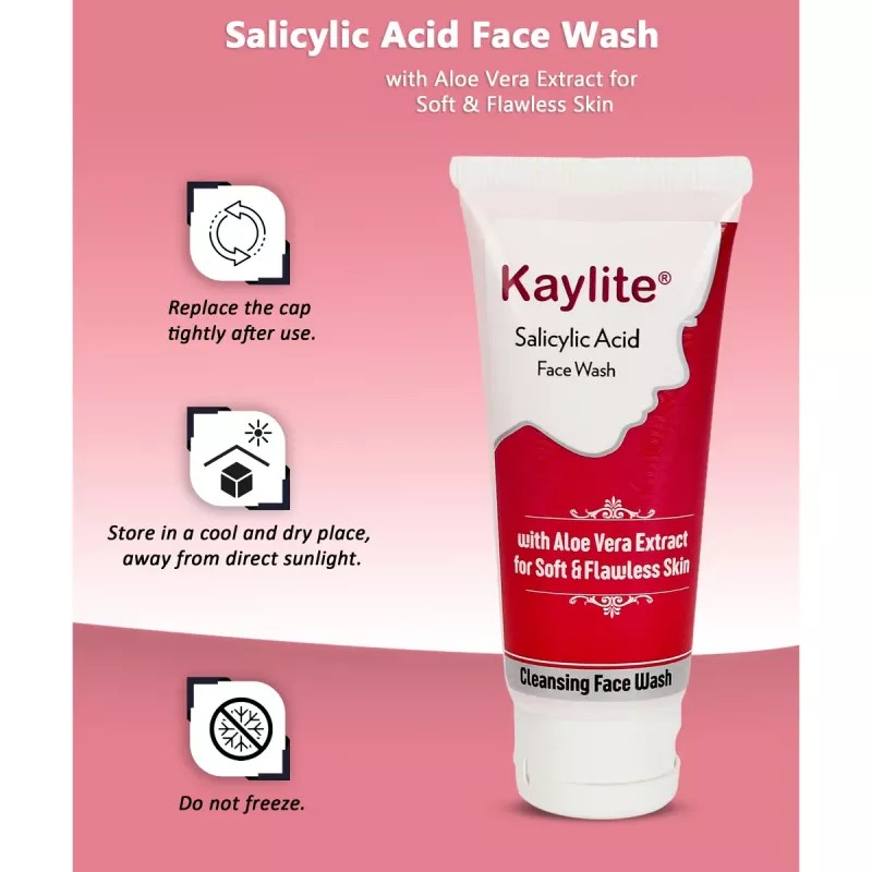 Kaylite Aloe Vera Face Wash (60ml, Pack of 2)