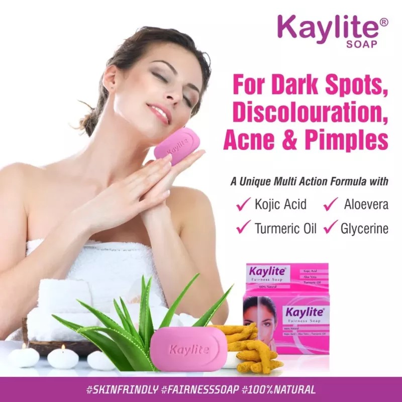 Kaylite Fairness Soap (75g, Pack of 6)