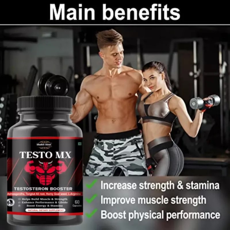 Asza Healthcare Testo Mx (60caps)