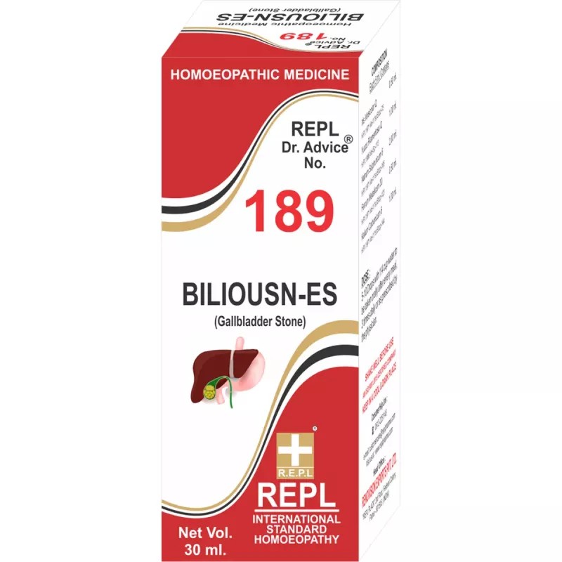 REPL Dr. Advice No 189 (Biliousn Es Gall Bladder Stone) (30ml)
