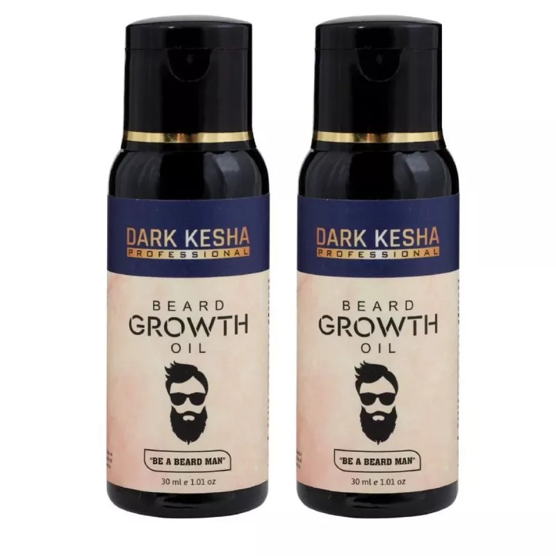 Dark Kesha Beard Growth Oil (30g, Pack of 2)