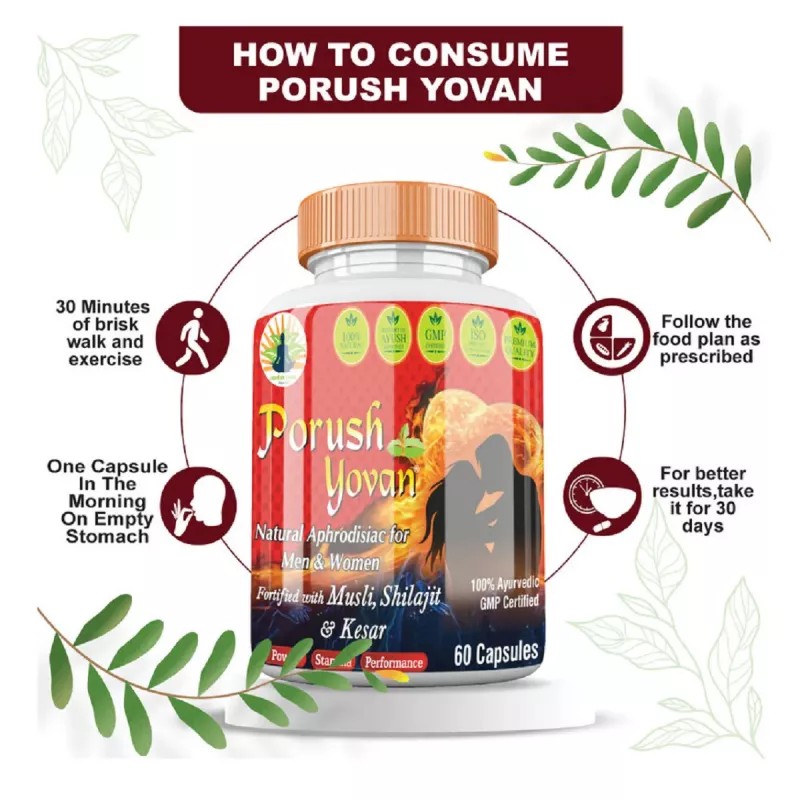 Divya Shree Porush Yovan Capsules (60cap)
