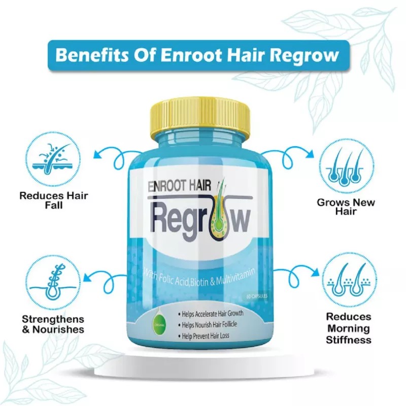 Divya Shree Enroot Hair Regrow Capsules (60cap)