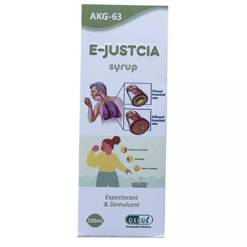 Excel E Justcia Syrup (100ml)