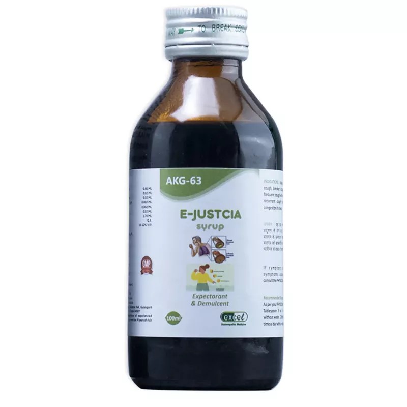 Excel E Justcia Syrup (100ml)
