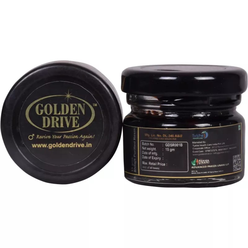 Tykhe Golden Drive Himalayan Shilajit Resins (15g)