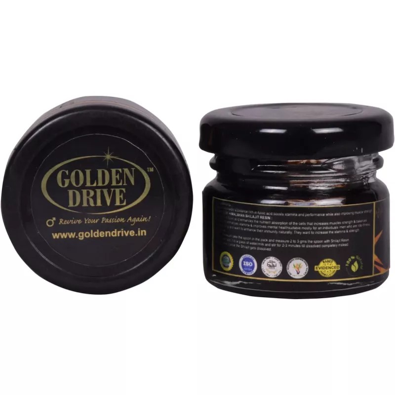 Tykhe Golden Drive Himalayan Shilajit Resins (15g)