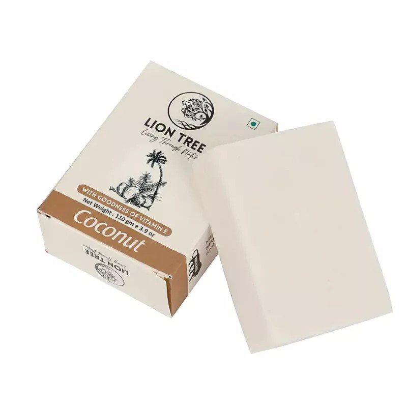Lion Tree Coconut Soap With Goodness Of Vitamin E (110g)