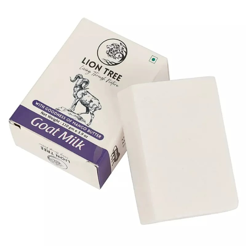 Lion Tree Goat Milk Soap With Goodness Of Mango Butter (110g)