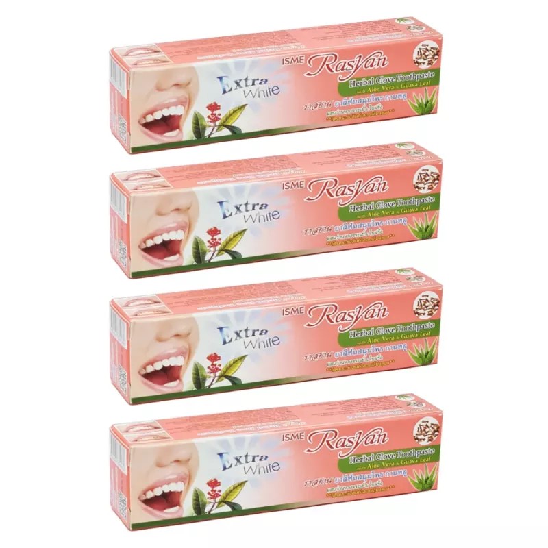 ISME Rasyan Herbal Clove Toothpaste (30g, Pack of 4)
