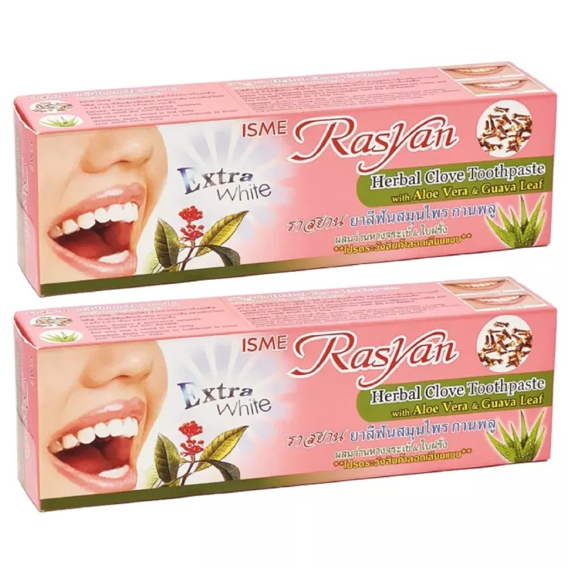 ISME Rasyan Herbal Clove Toothpaste (100g, Pack of 2)
