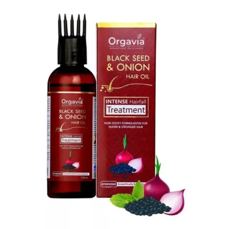 Orgavia Blackseed & Onion Hair Oil (100ml)
