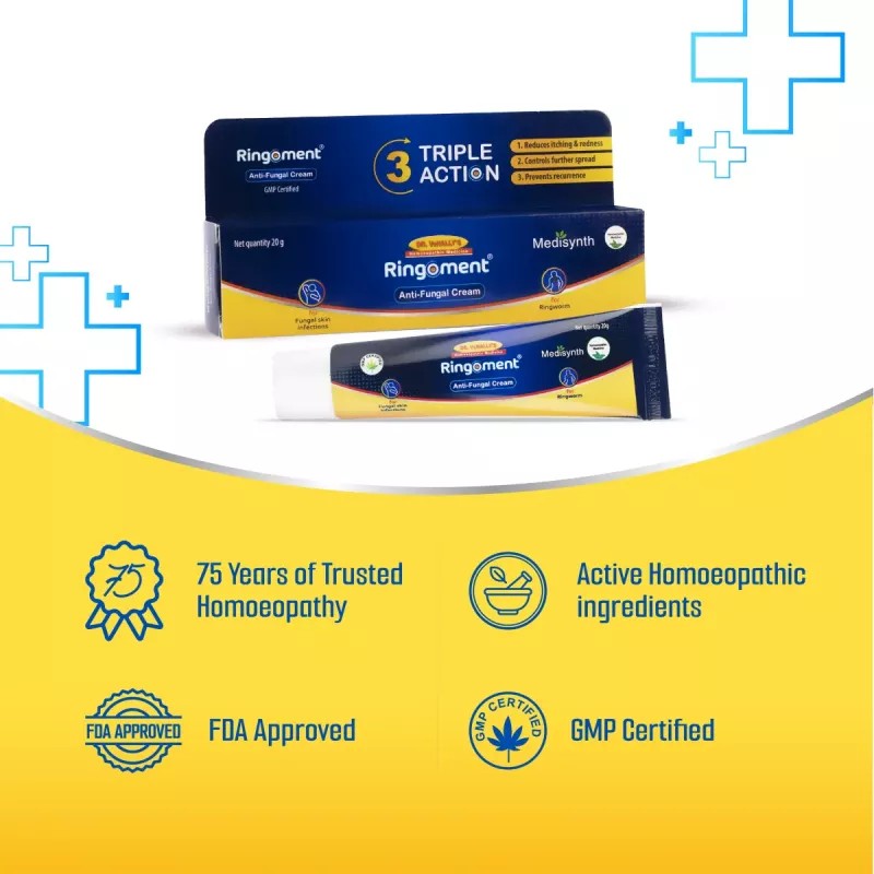 Medisynth Ringoment Anitfungal Cream (20g)