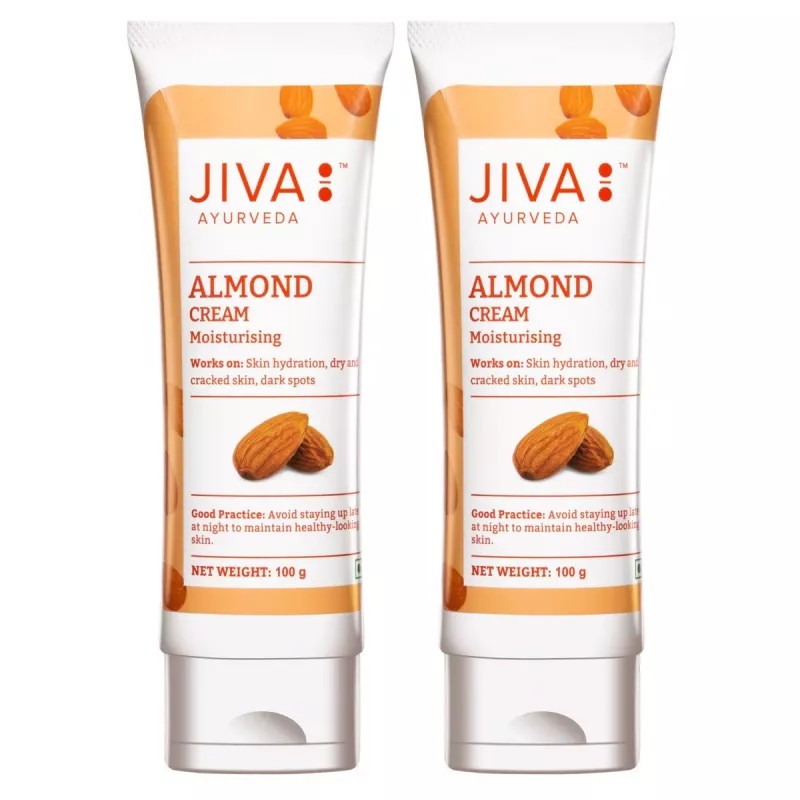 Jiva Ayurveda Almond Cream (100g, Pack of 2)