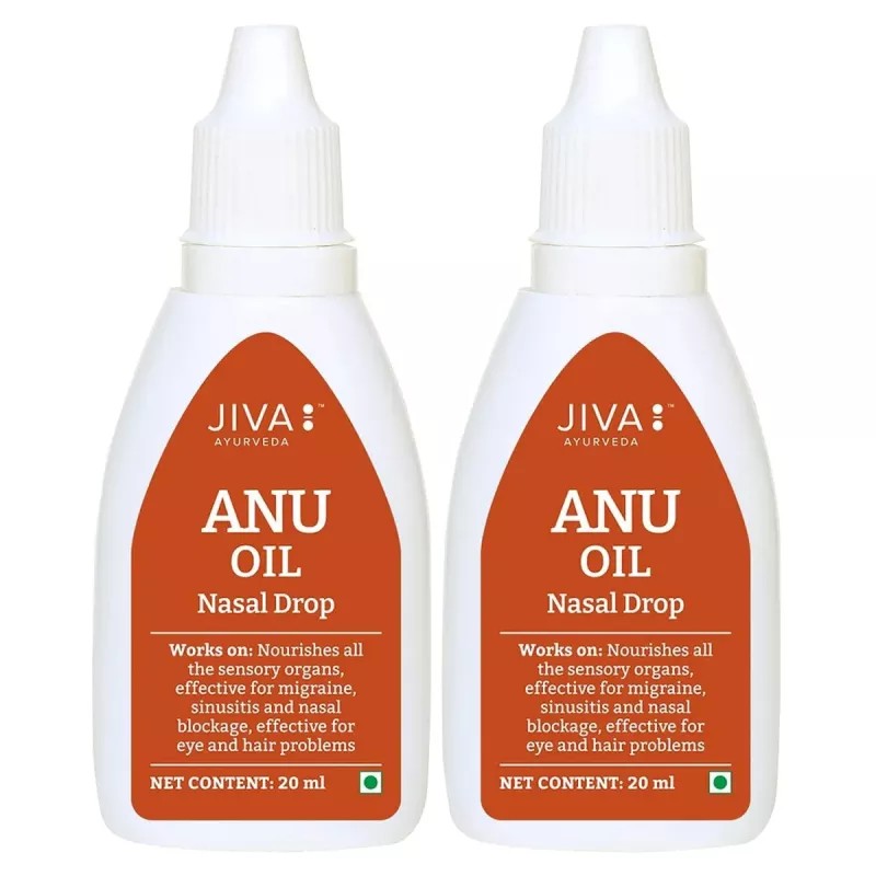 Jiva Ayurveda Anu Oil (20ml, Pack of 2)