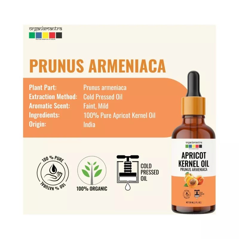 Organix Mantra Apricot Kernel Oil (30ml)