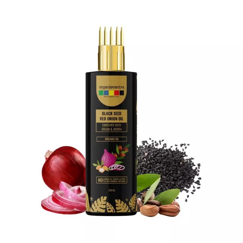 Organix Mantra Black Seed Red Onion Oil (250ml)