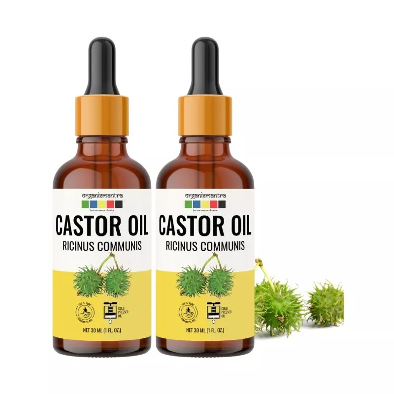 Organix Mantra Castor Oil For Hair (30ml, Pack of 2)