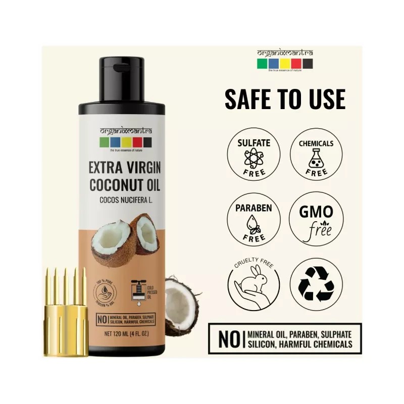 Organix Mantra Extra Virgin Coconut Oil (120ml)