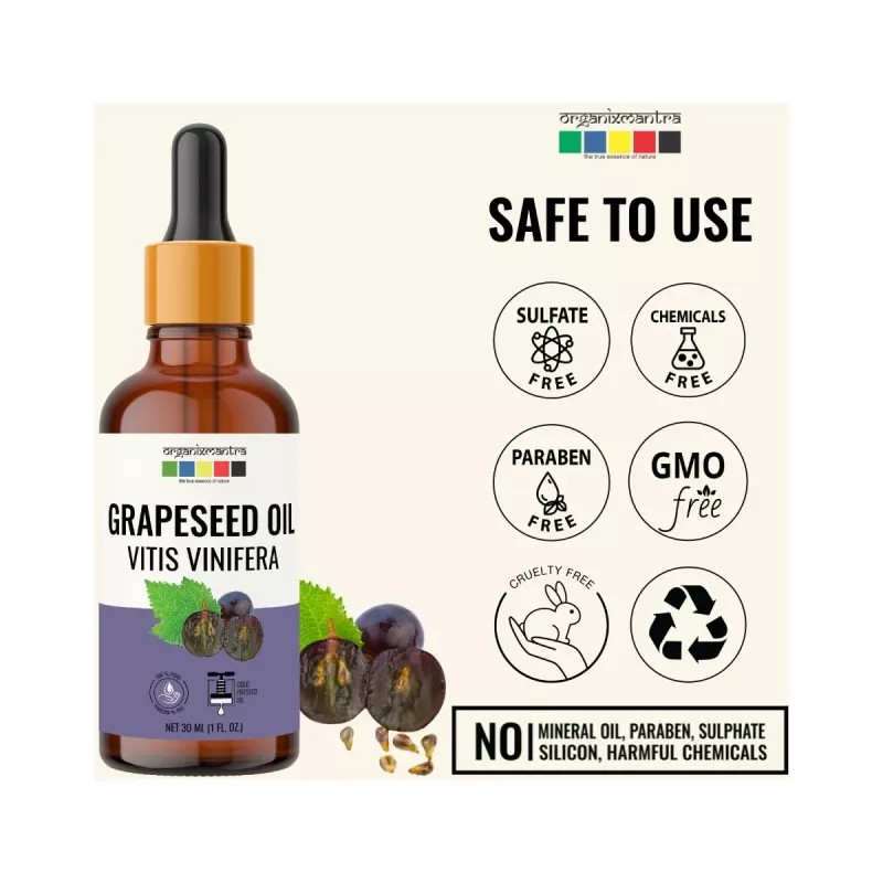 Organix Mantra Grapeseed Oil (30ml)