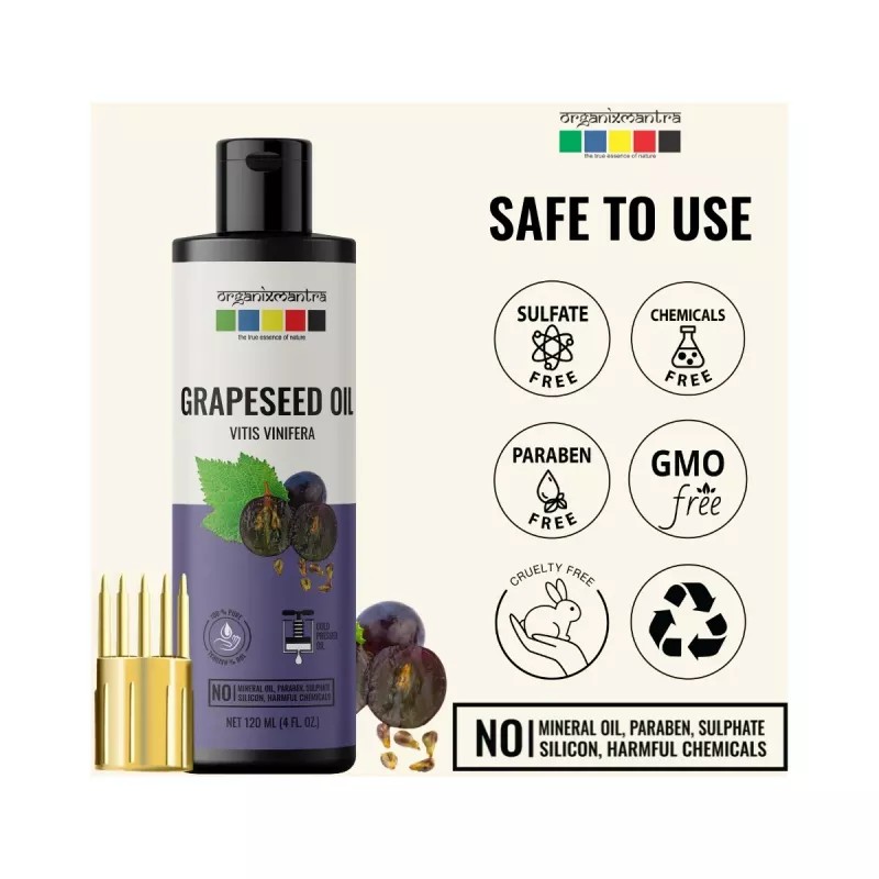 Organix Mantra Grapeseed Oil (120ml)
