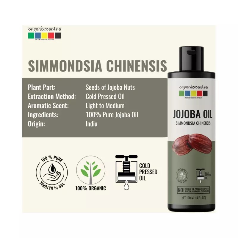 Organix Mantra Jojoba Oil (120ml)