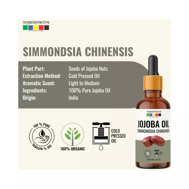 Organix Mantra Jojoba Oil (30ml, Pack of 2)