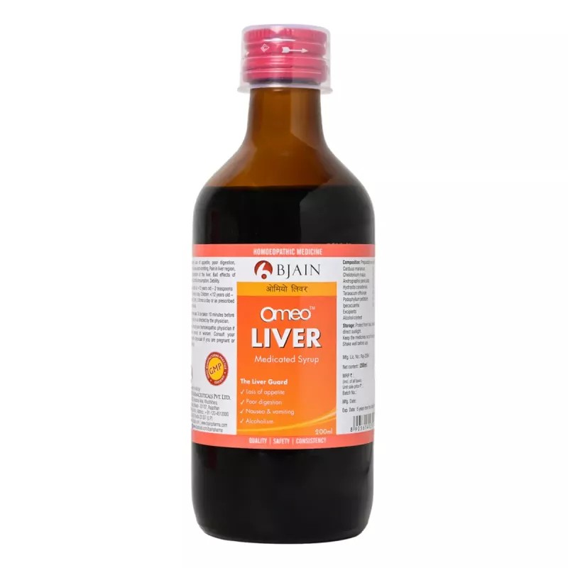 BJain Omeo Liver Syrup (200ml)
