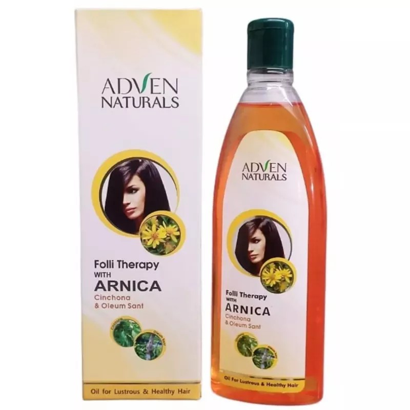Adven Folli Therapy with Arnica, Cinchona & Oleum Sant Hair Oil (100ml)