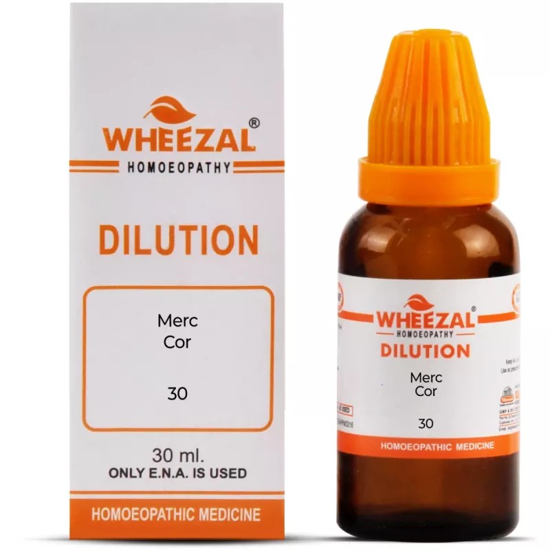 Wheezal Merc Cor 30 CH (30ml)