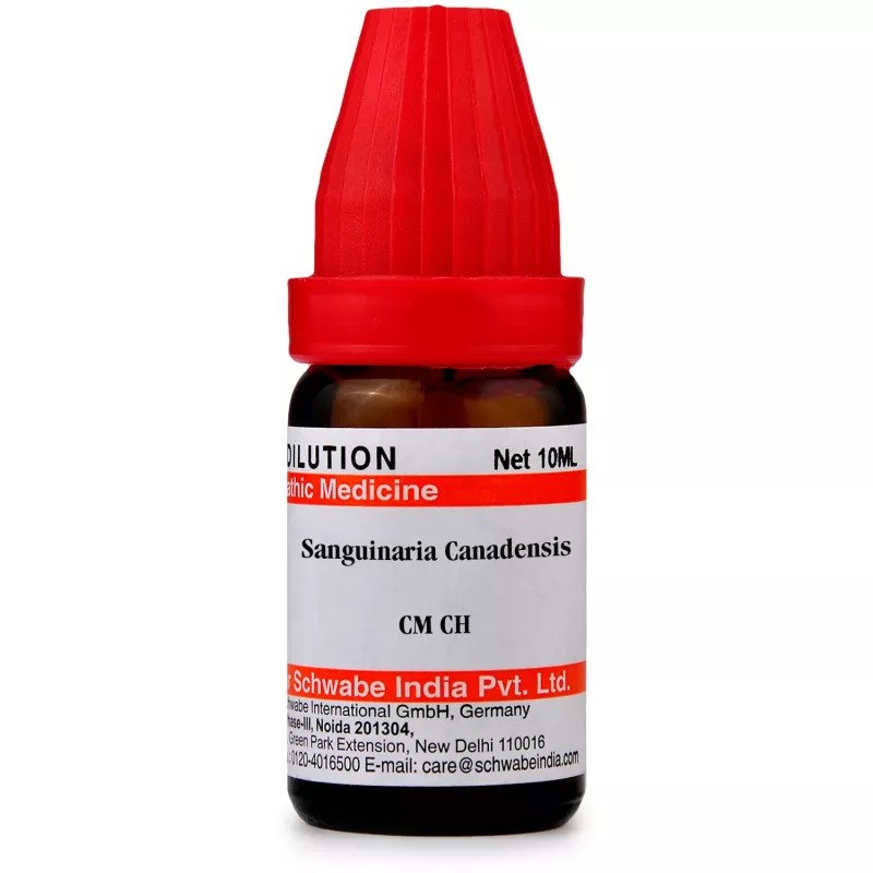 Willmar Schwabe India Sanguinaria canadensis CM CH (10ml)
