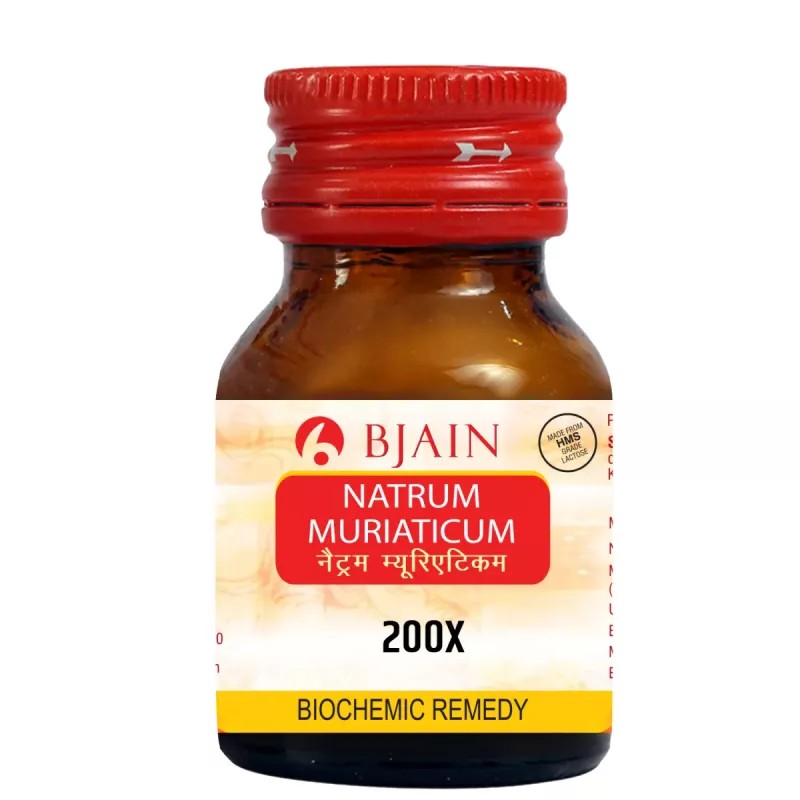 BJain Natrum Muriaticum 200X (25g)