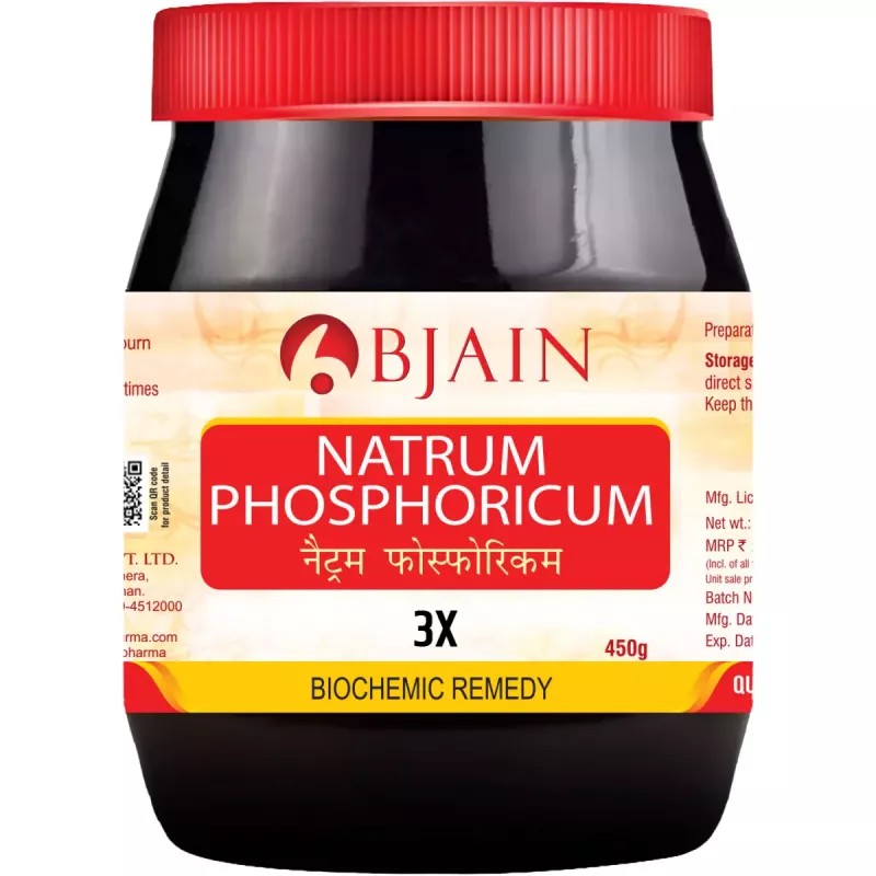 BJain Natrum Phosphoricum 3X (450g)