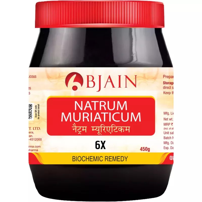 BJain Natrum Muriaticum 6X (450g)
