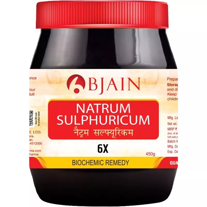 BJain Natrum Sulphuricum 6X (450g)