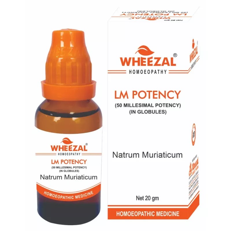 Wheezal Natrum Muriaticum LM 0/22 (20g)