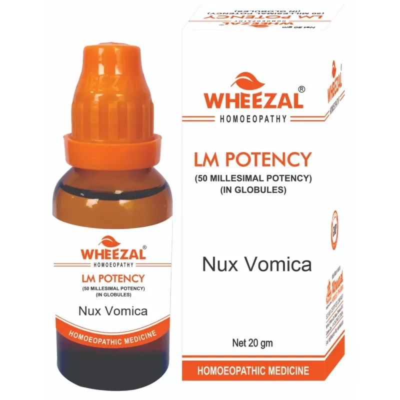 Wheezal Nux Vomica LM 0/29 (20g)