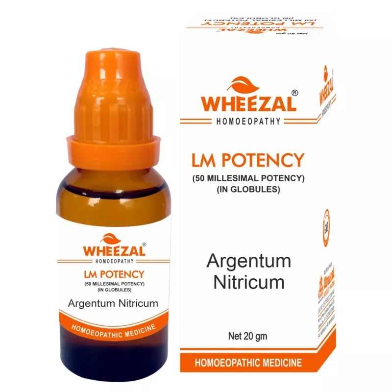 Wheezal Argentum Nitricum LM 0/30 (20g)