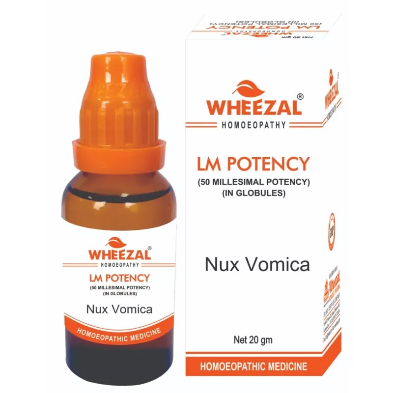 Wheezal Nux Vomica LM 0/30 (20g)