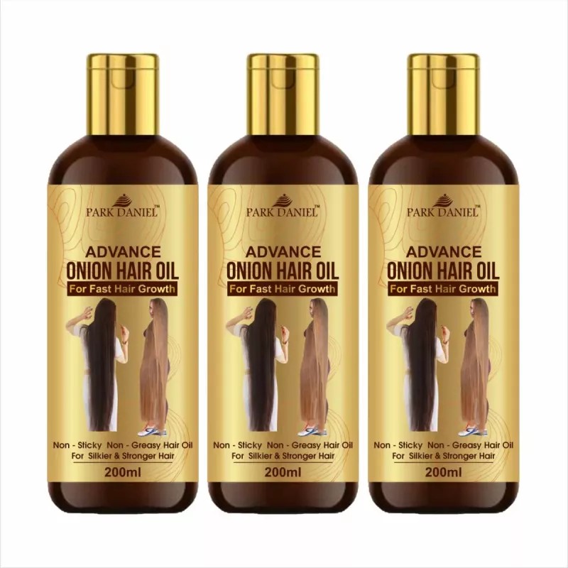 Park Daniel Advanced Onion Hair Oil (200ml, Pack of 3)