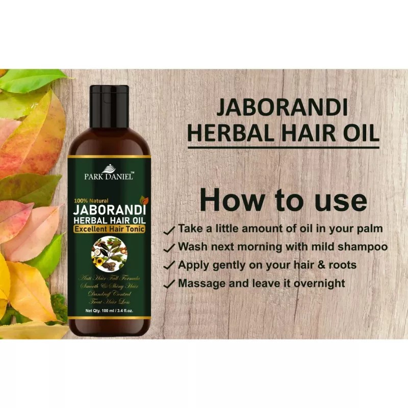 Park Daniel Jaborandi Herbal Hair Oil (100ml)