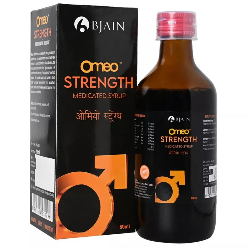 BJain Omeo Strength Syrup (60ml)