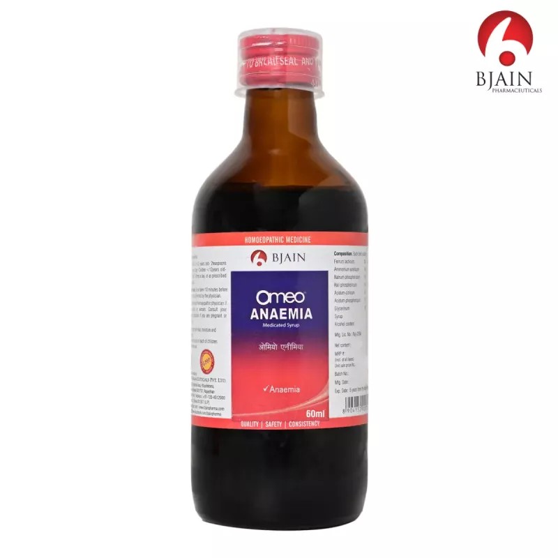 BJain Omeo Anaemia Syrup (60ml)